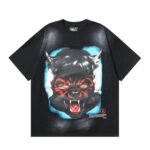 Dark Style: Space Cat's Restless Black Shirt