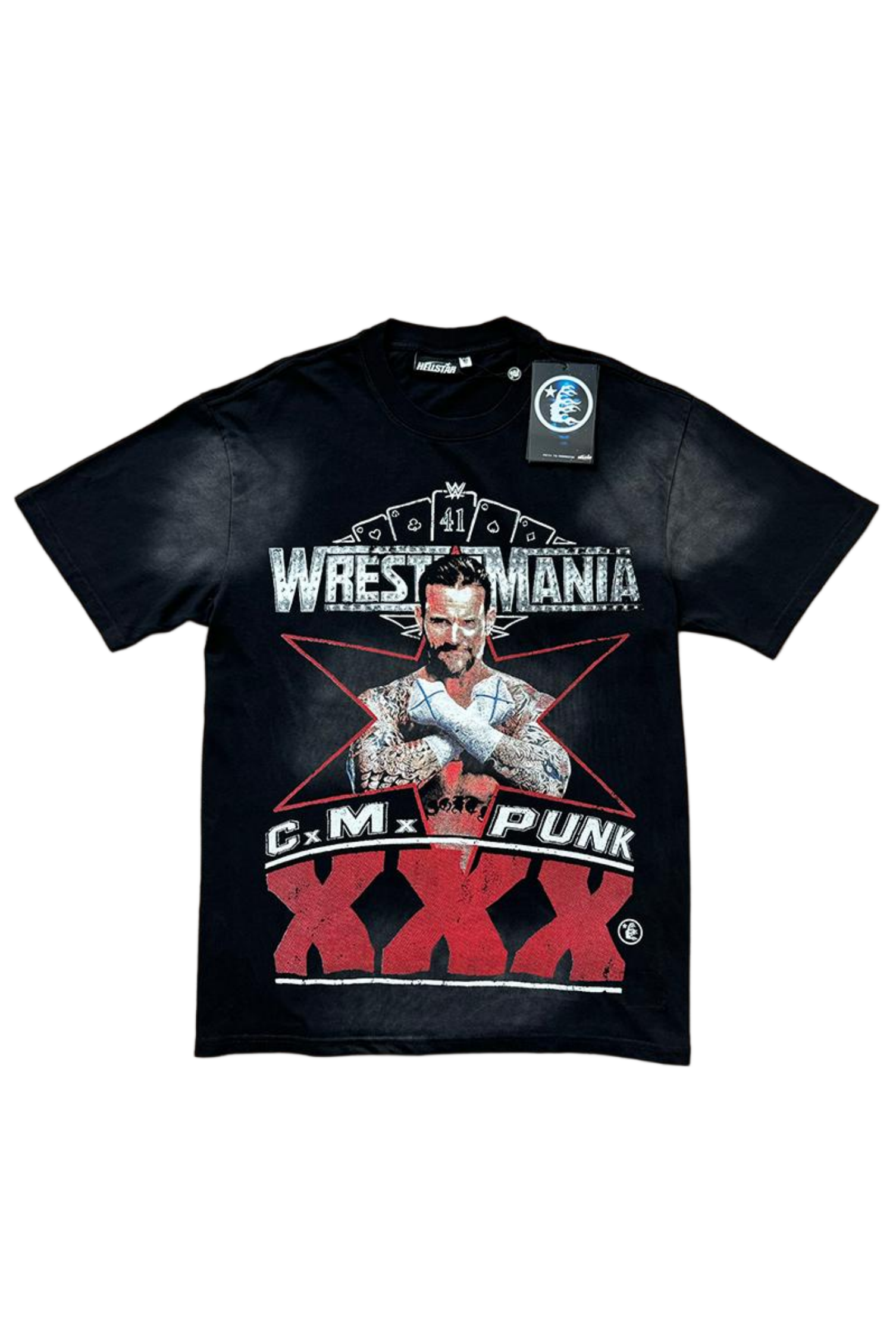 29.png HellStar Studio Boxing Rock Band T-shirt - Image 1