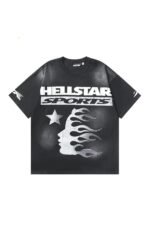 Dark Style: Sports Text Black Shirt