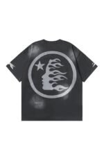 Dark Style: Sports Text Black Shirt - Image 2