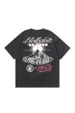 Dark style: segmented angel black shirt - Image 2