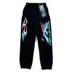 Hellstar Flame Flare Sweatpants BLack