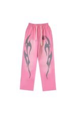 Hellstar Studios Flame Pink Sweatpants - Image 2