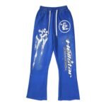 Hellstar Flare Blue Sweatpants