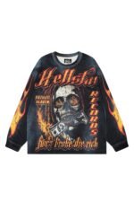 Heat's Skeleton Long Sleeve Shirt