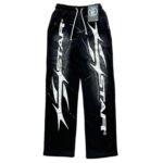 Hellstar Flame Flare Black Sweatpants