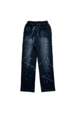 Hellstar Flame Flare Black Sweatpants - Image 2