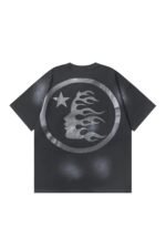 Dark Series Black Grey Classic Badge Black T-shirt - Image 2