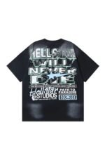 Dark series sunglasses boys black T-shirt - Image 2