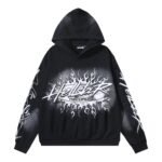 Explosive badge hoodie