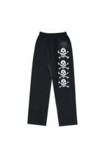 Hellstar Studios Logo Skeleton Casual Sports Pants Black - Image 2