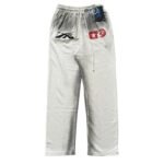 Hellstar Studios logo Skeleton casual sports pants white
