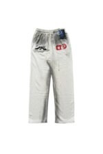 Hellstar Studios logo Skeleton casual sports pants white
