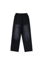 Hellstar Studios new side button logo casual sports pants black - Image 2
