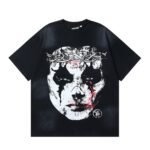 Dark Series: Face Printed Black T-shirt