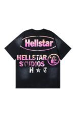 Dark Series: Face Printed Black T-shirt - Image 2