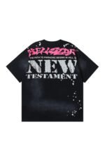 Dark Series: Ghost Face Printed Black T-shirt - Image 2
