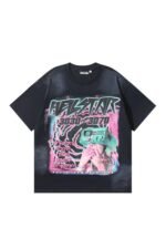 Dark Series: Projector Letter Black T-shirt