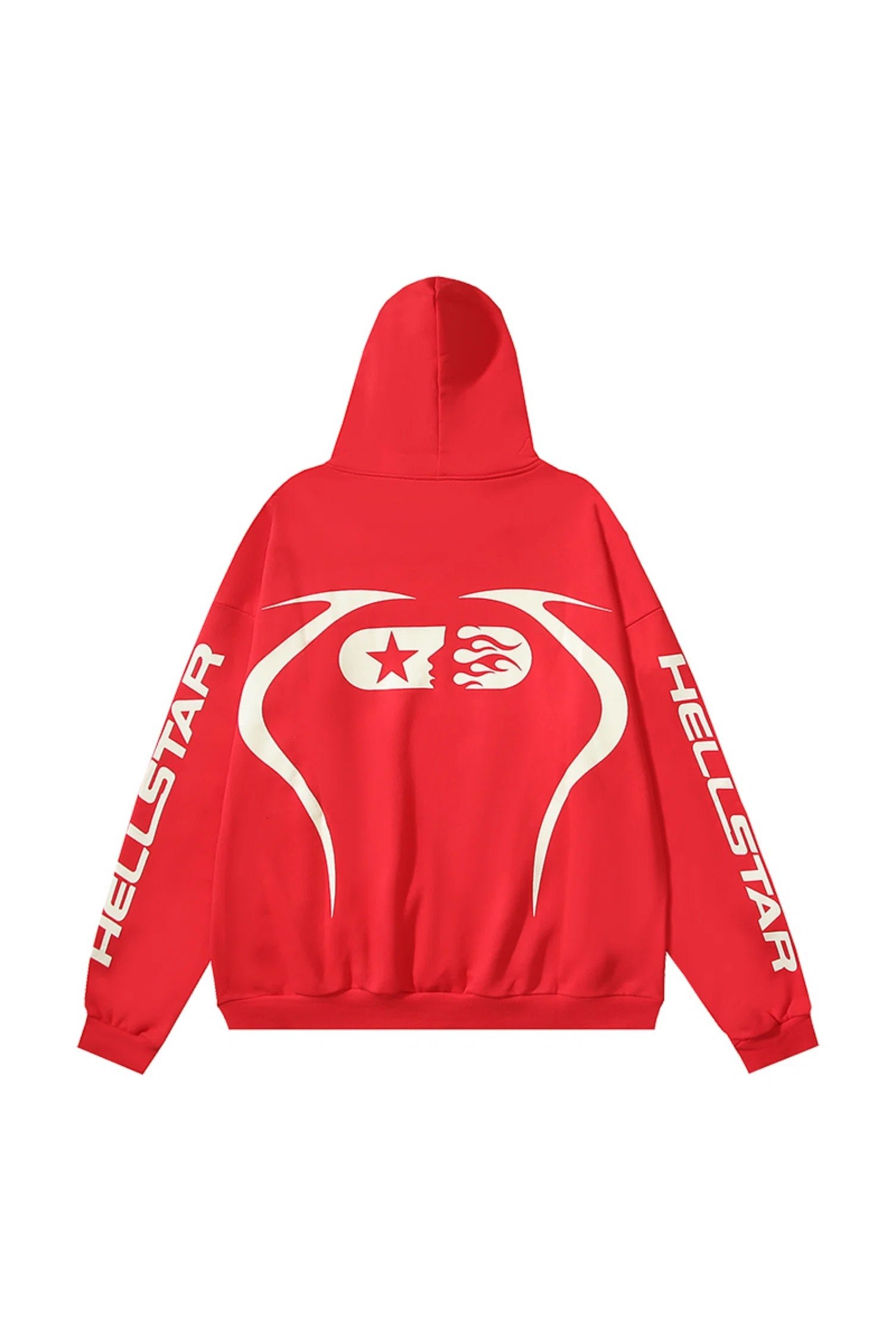 9f0a2008.jpg New Red Hell Star Sports Hoodie - Image 1