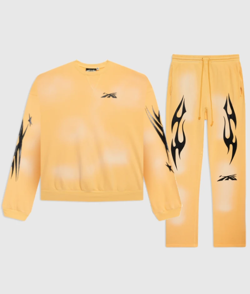 Buy-Hellstar-Tracksuit-Yellow.png Buy Hellstarstudio Tracksuit Yellow - Image 1