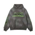 Grey Hellstar Hoodie - Image 2