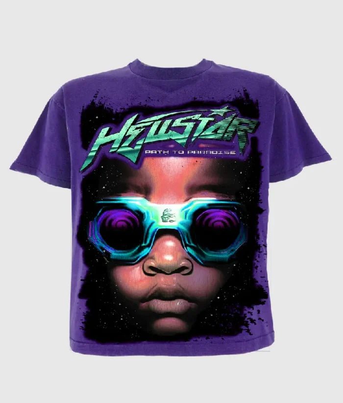 Hellstar-Goggles-Purple-T-Shirts-700×823-1.jpg Hellstar Studios Goggles (Purple) T-Shirts - Image 1