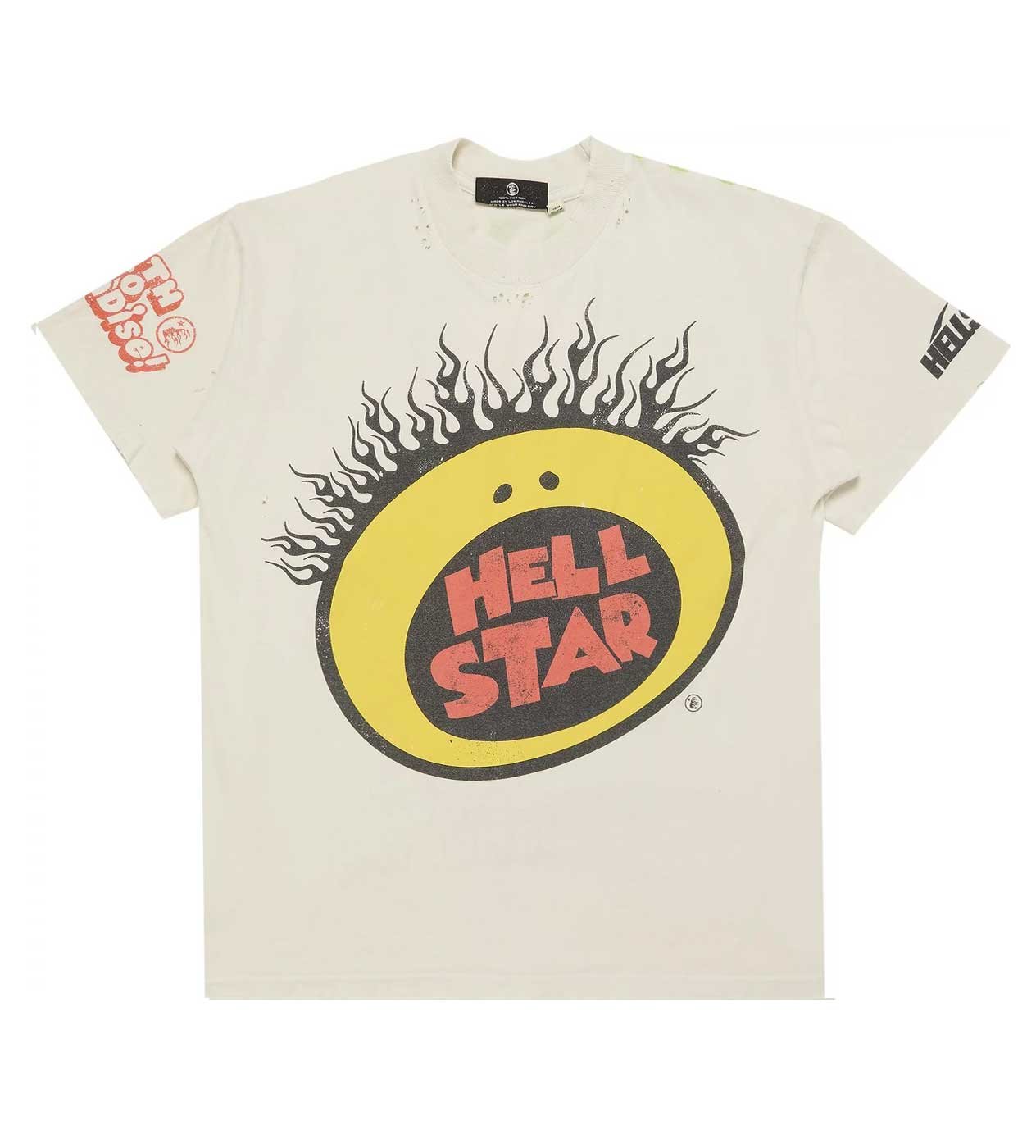 Hellstar-Slime-Tee-Cream-front.jpg HellStar Studio Slime Tee Cream - Image 1