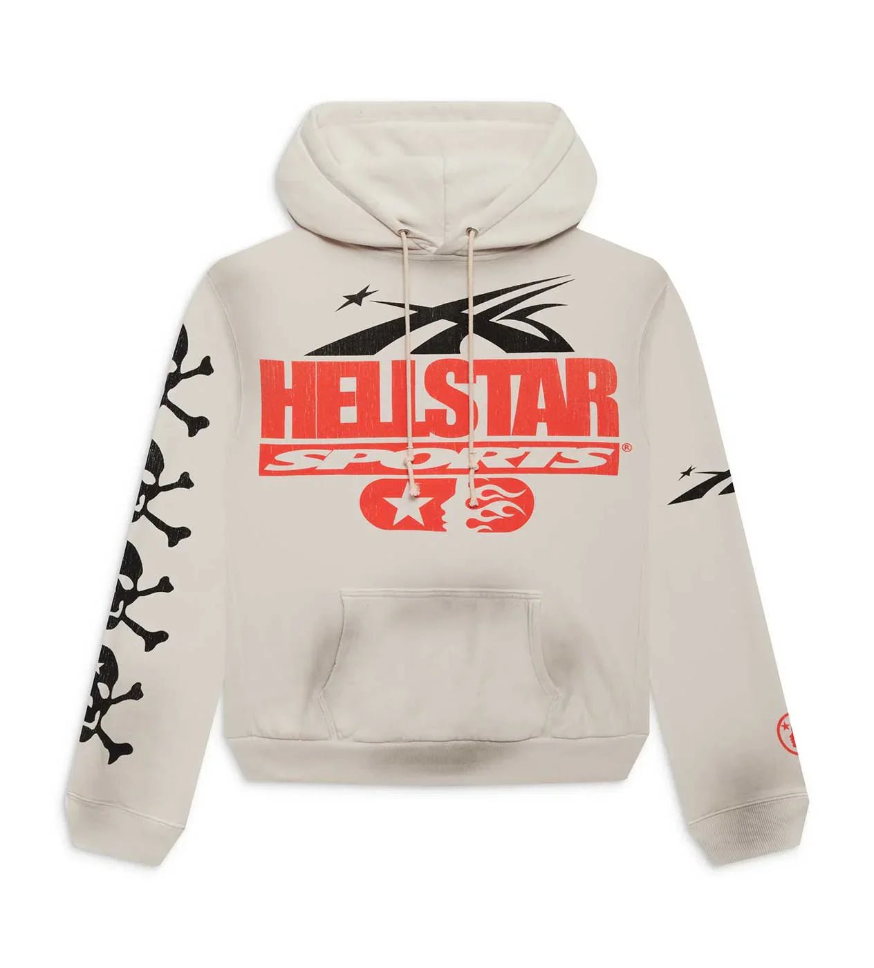 Hellstar-Sports-_Beat-Us_-Hoodie-White-front-view.jpg Hellstar Sports "Beat Us" Hoodie White - Image 1