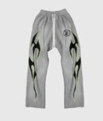 Hellstar Studios Flame Grey Sweatpants