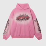 Hellstar Studios Records Hoodie Pink