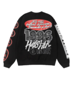 Hellstar Studios Records Sweater Black - Image 2