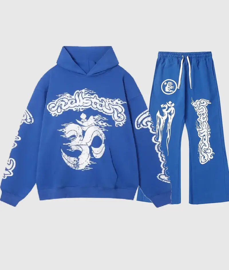 Hellstar-Studios-Records-Tracksuit-Blue-6.jpg Hellstar Studios Records Yoga Tracksuit Blue - Image 1