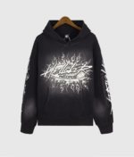 Hellstar Studios Records Vintage Tracksuit Black - Image 2