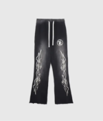 Hellstar Studios Records Vintage Tracksuit Black - Image 3