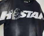Hellstar Studios Cartoon Logo Glitter Logo T-Shirt - Image 4